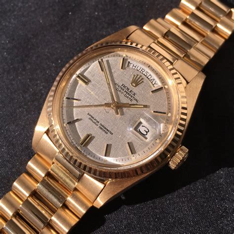 vintage rolex president date|pre owned Rolex presidential.